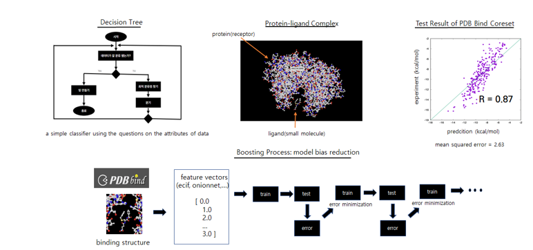 Binding Affinity Prediction through Boosted Decision Tree